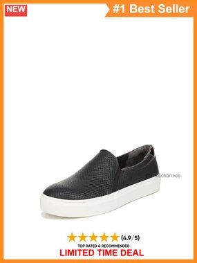 Women's Slip On Sneaker Faux Leather Comfortable Walking Shoe